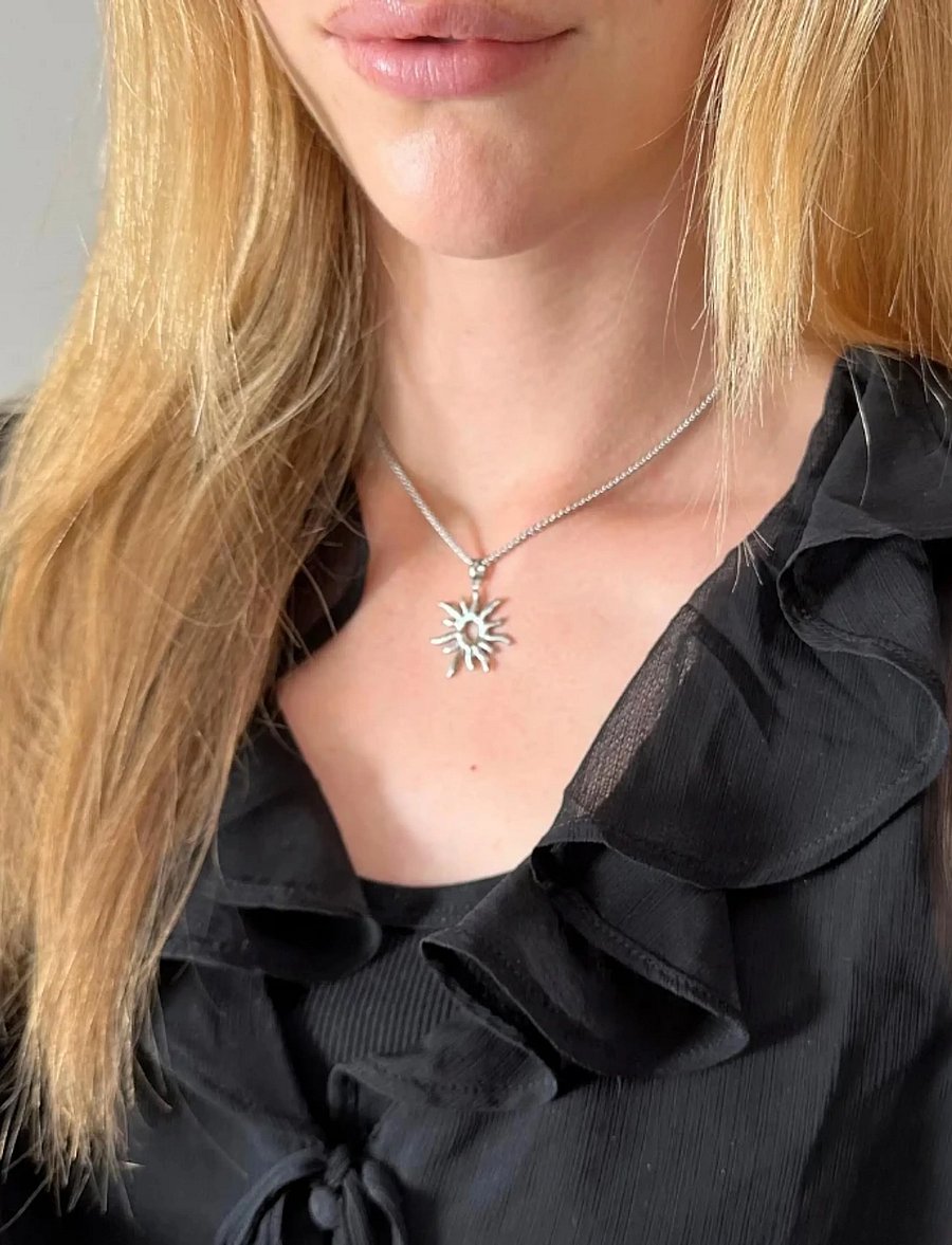 Sistie - Sirena - Necklace Steel - silver - 1