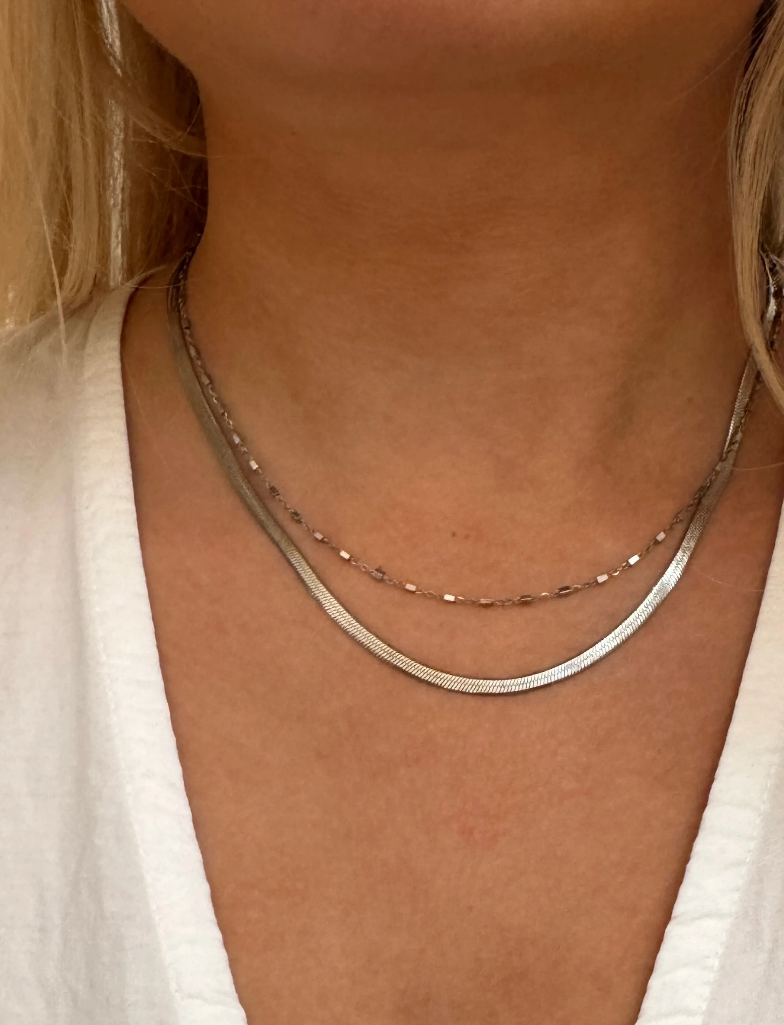 Sistie - Snake - kaelaketid - silver - 2