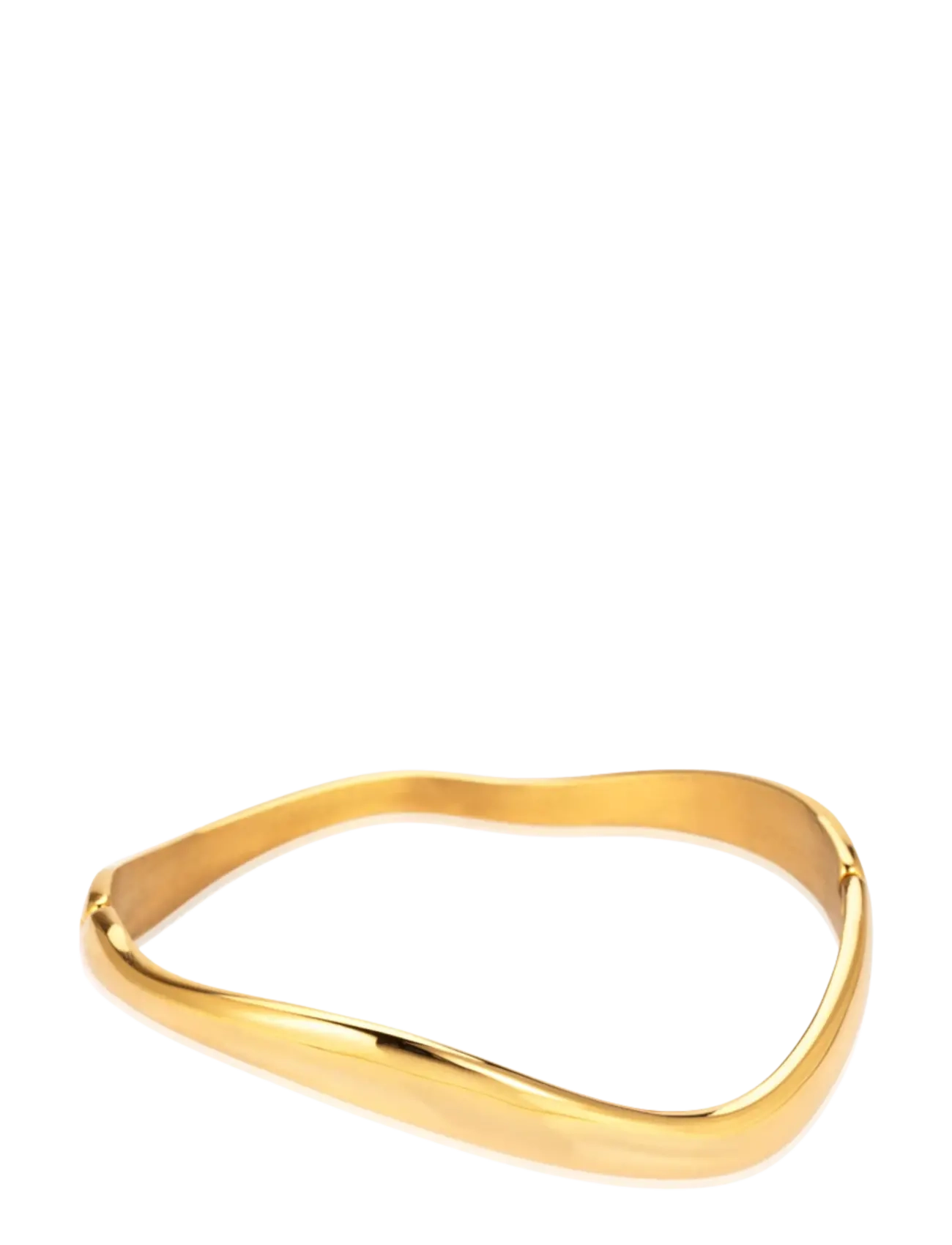 Sistie Wavy - Bracelet Gold-Plated - Accessoarer - GOLD / gold