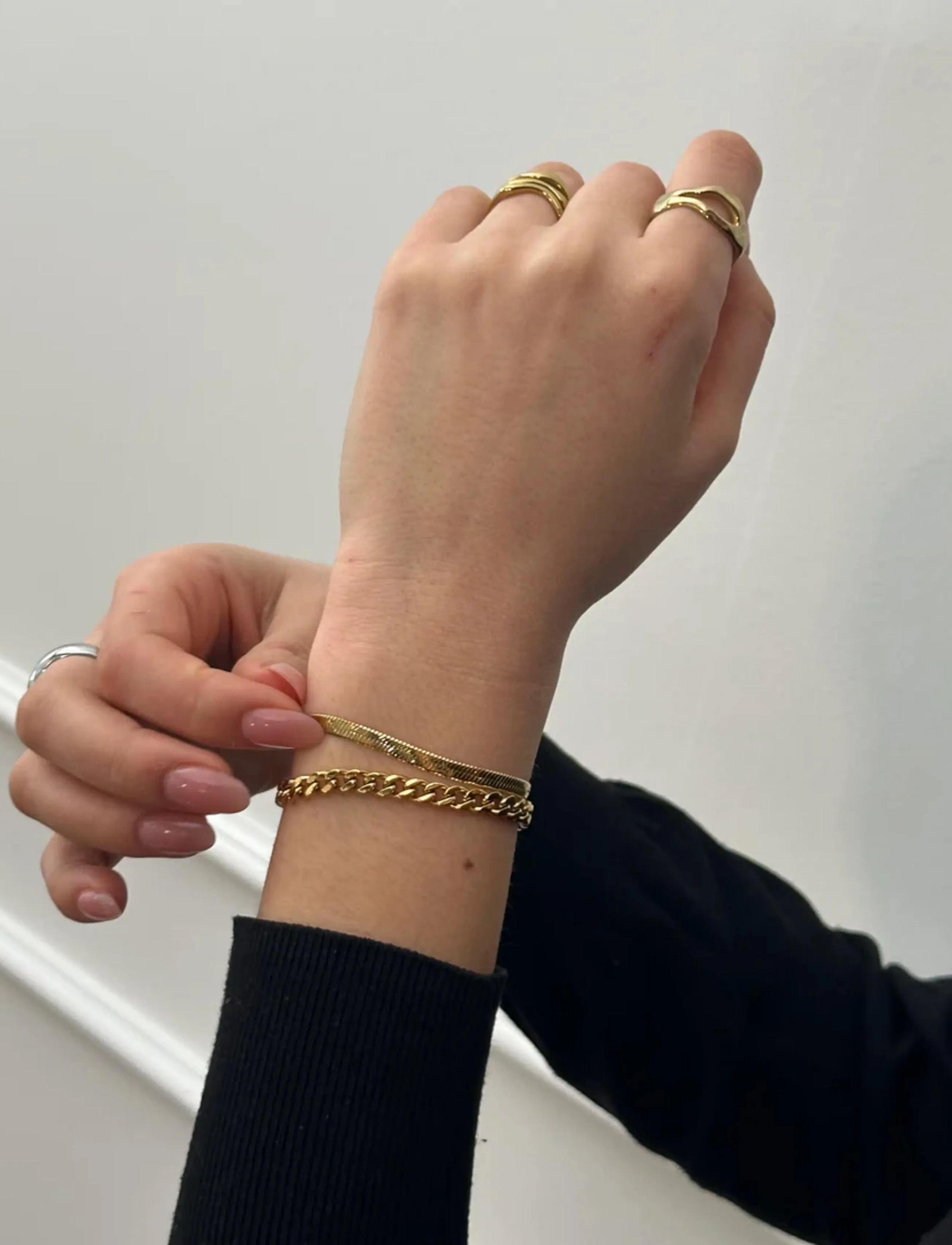 Sistie - Snake - Bracelet Gold-plated - gold - 1
