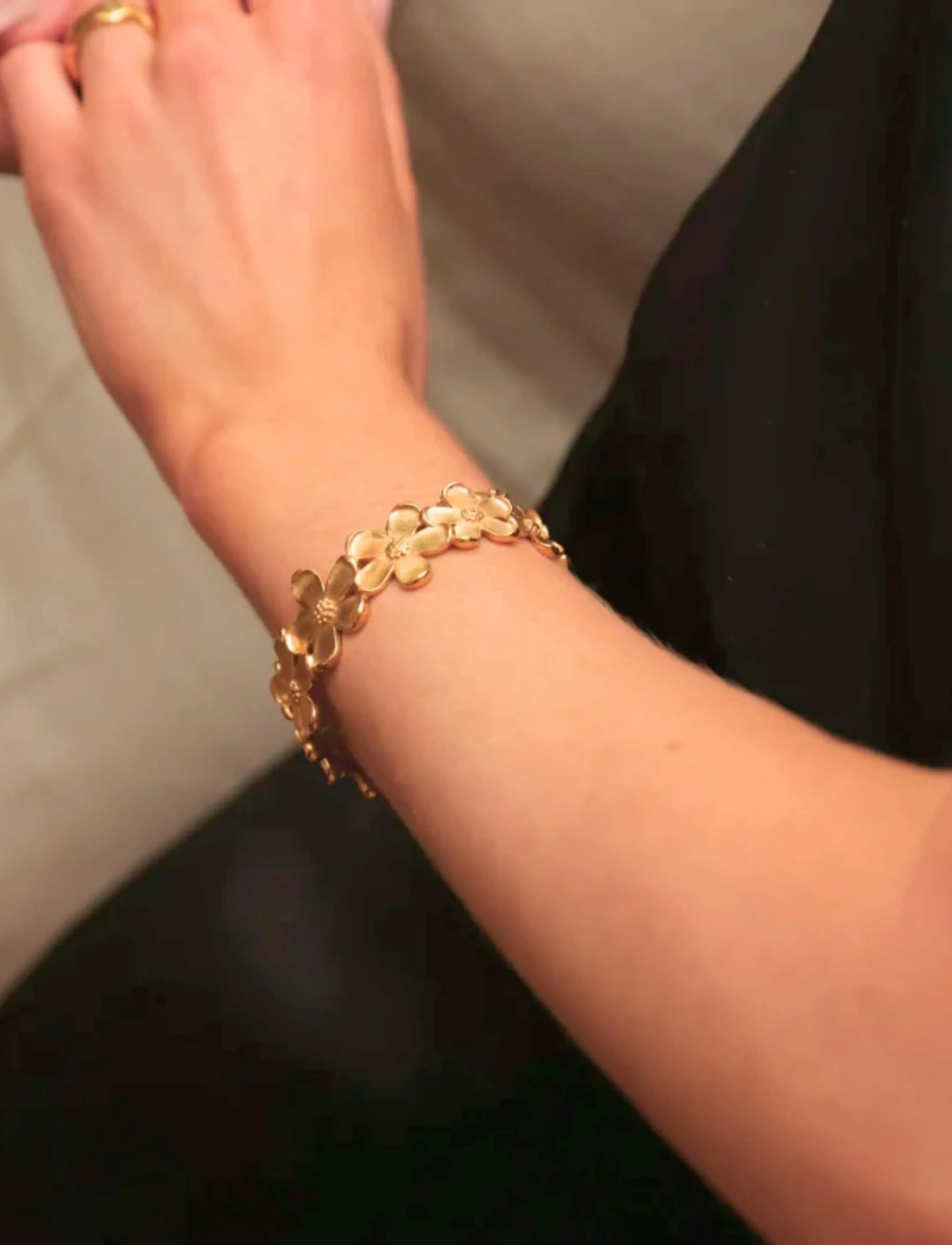 Sistie - Camellia - Bracelet Gold-plated - gold - 1