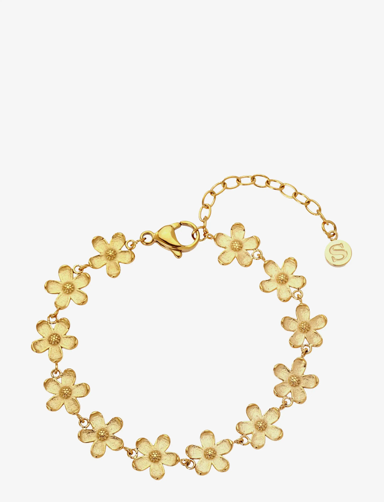 Sistie - Camellia - Bracelet Gold-plated - kettingarmbanden - gold - 0