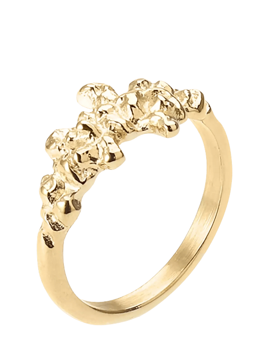 Sistie - Xenia x Sistie 2nd - Ring Gold-plated - ringe - gold - 0