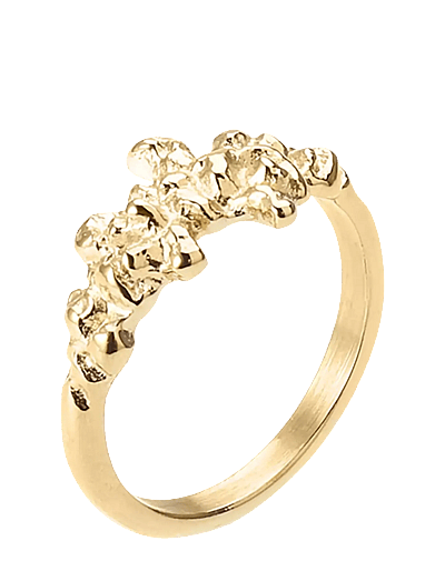 Sistie Xenia x Sistie 2nd - Ring Gold-plated - Skartgripir - GOLD / gold