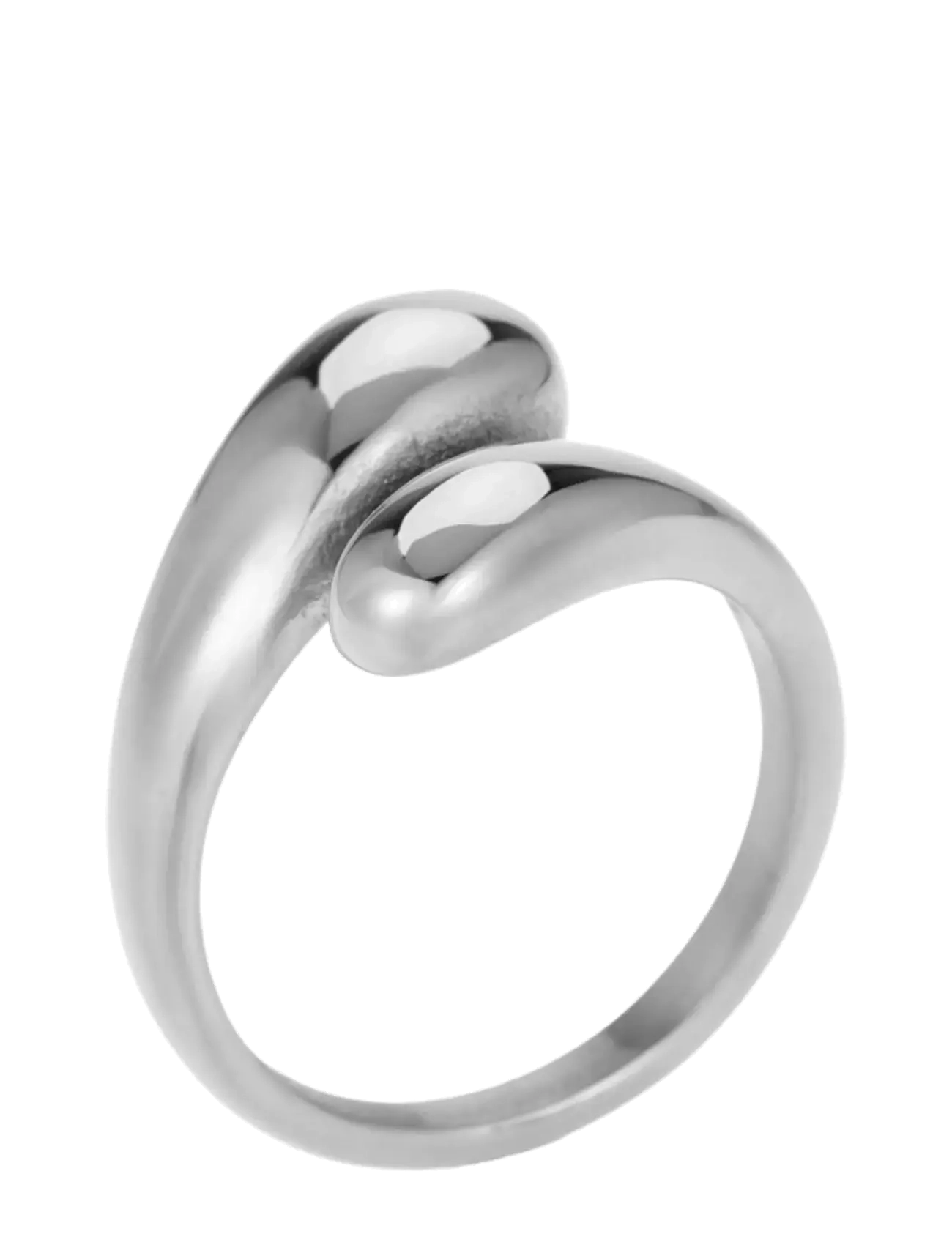 Sistie Drops Ring Steel, 54, Jewellery, Silber - Rings, Frauen