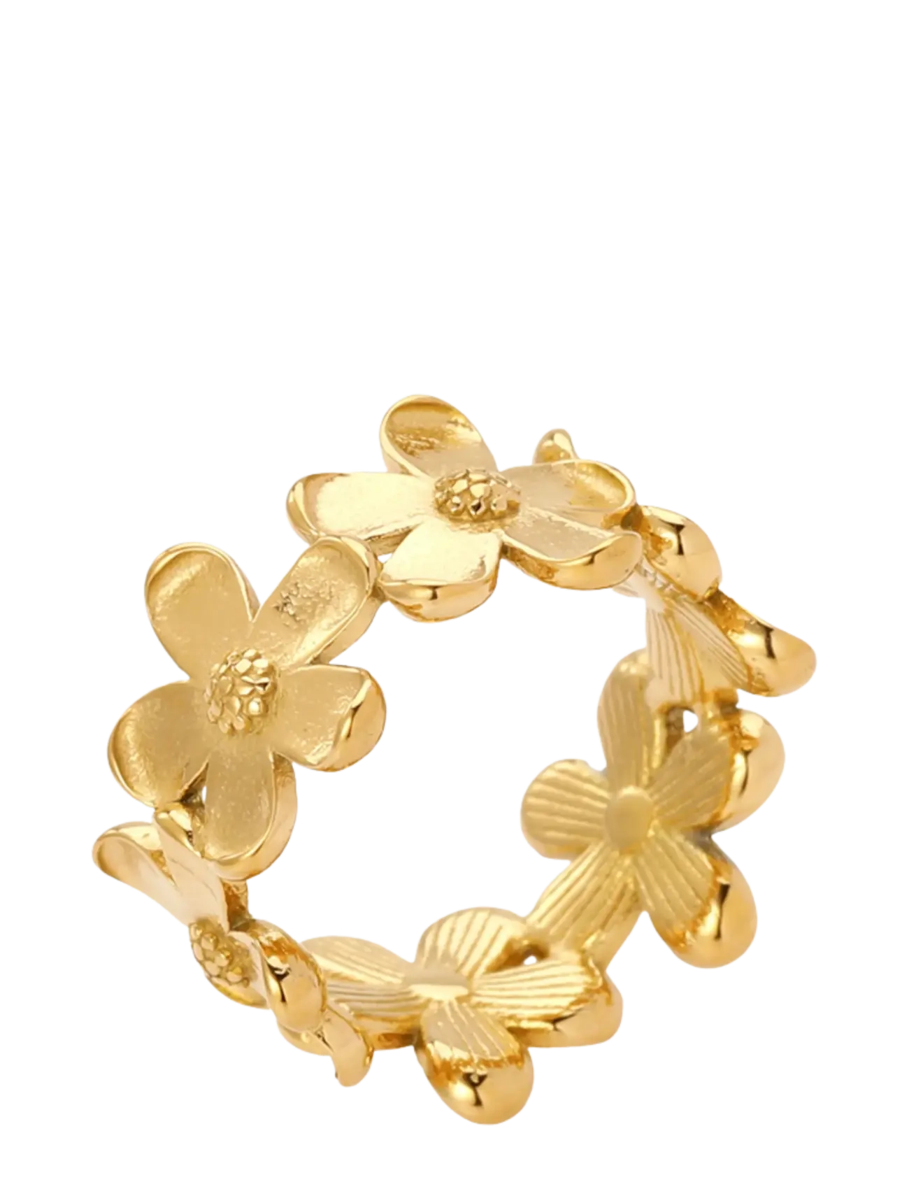 Sistie Camellia Ring Gold-Plated, 56, Jewellery, Gold - Rings, Frauen