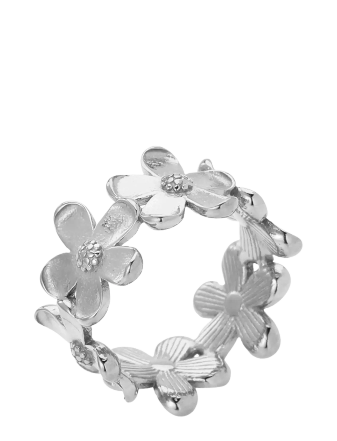 Sistie Camellia - Ring Steel, 52, Silver, Smykker > Ringe, Dame