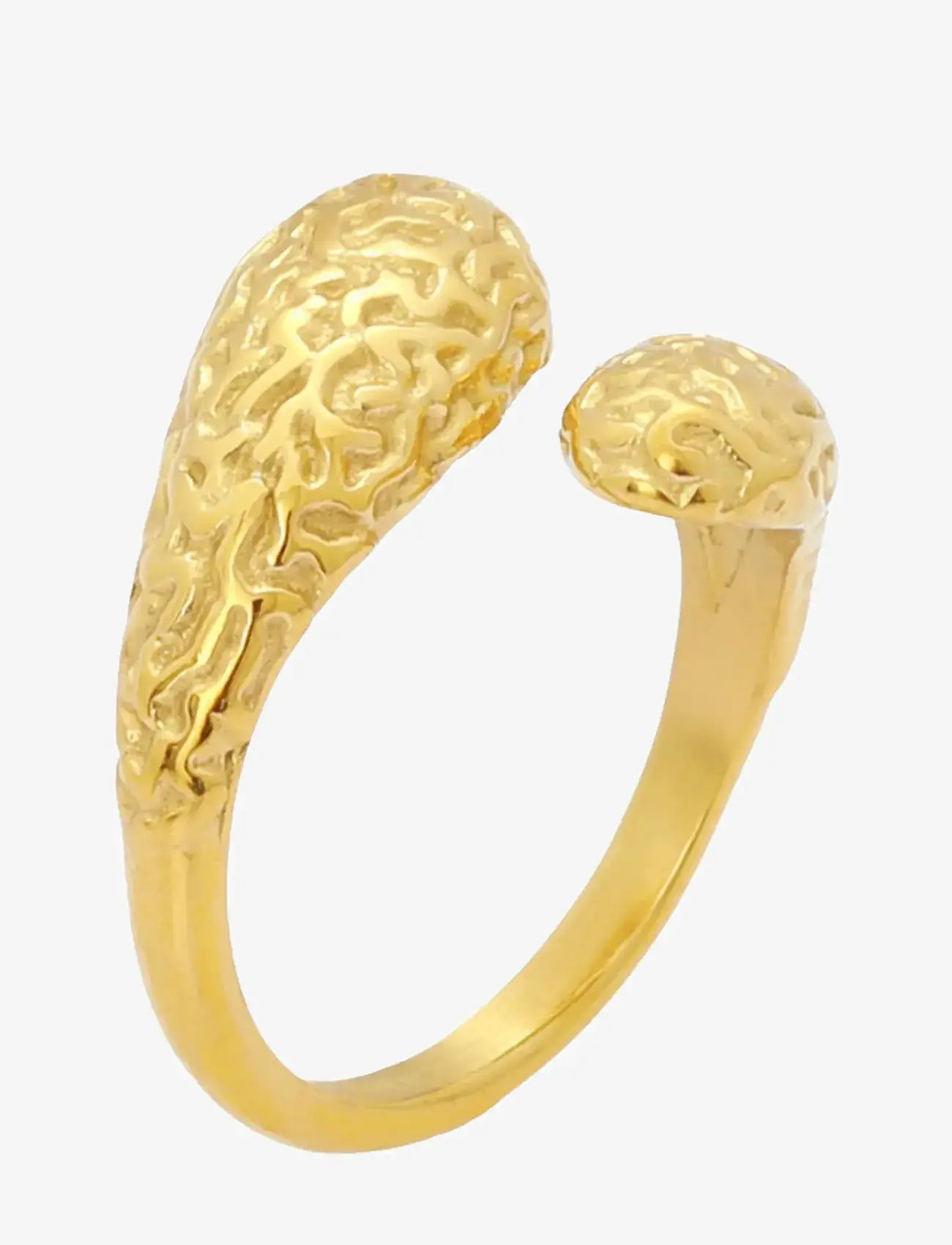 Sistie - Drops - Ring Gold-plated - ringar - gold - 0