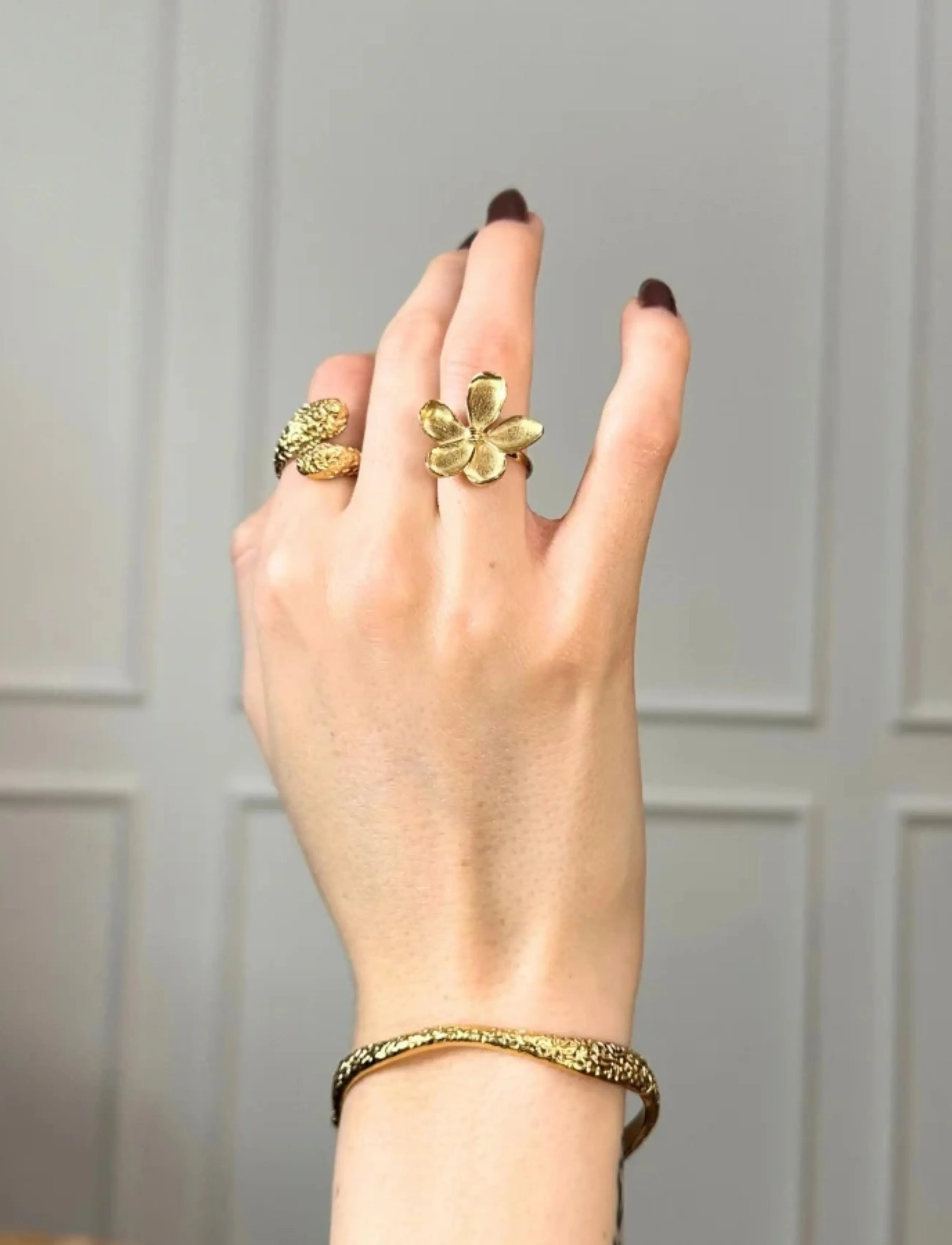 Sistie - Blumie - Ring Gold-plated - gold - 2
