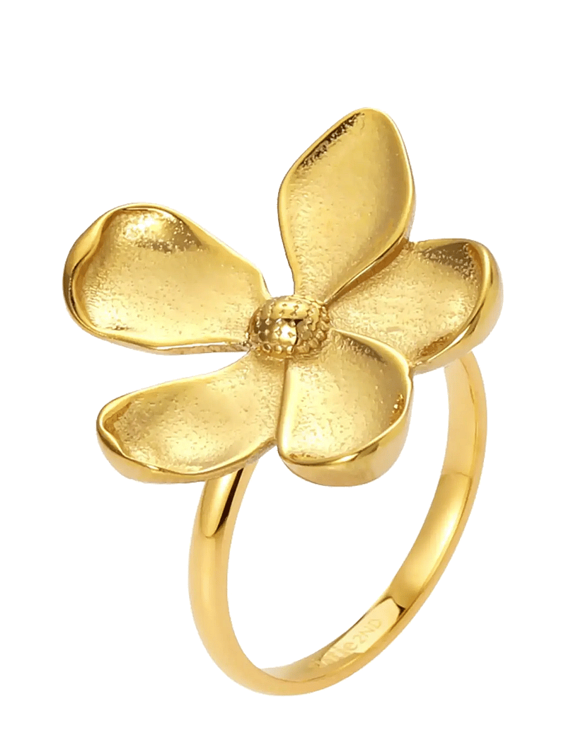 Sistie - Blumie - Ring Gold-plated - ringar - gold - 0