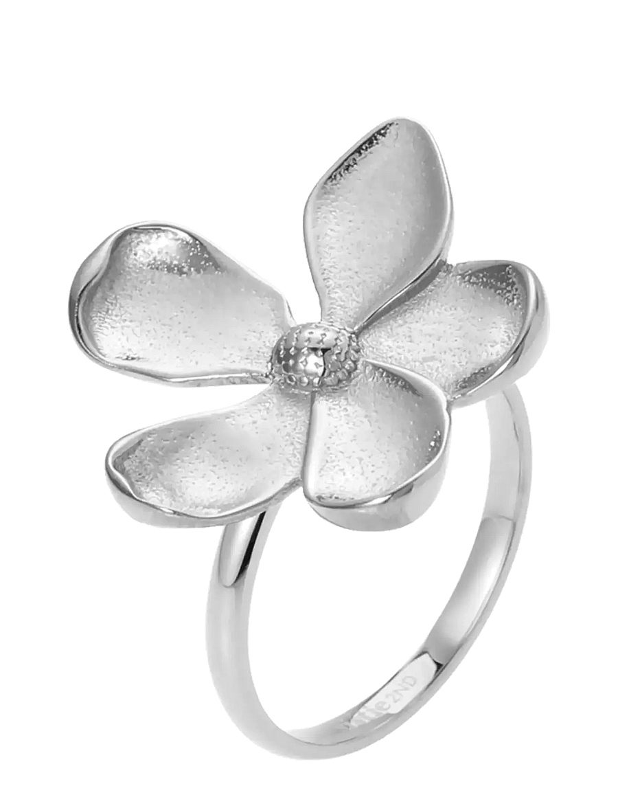 Sistie - Blumie - Ring Steel - ringe - silver - 0