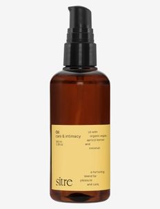 Care & intimacy oil - a natural oil for massage and lube, sitre