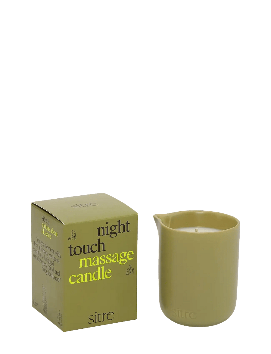 sitre - Night Touch - Massage Candle - sex & intimacy - light green - 1
