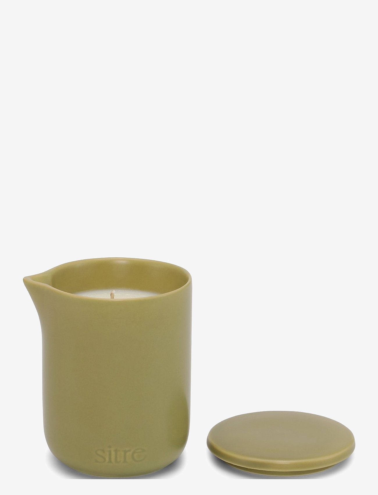 sitre - Night Touch - Massage Candle - light green - 2