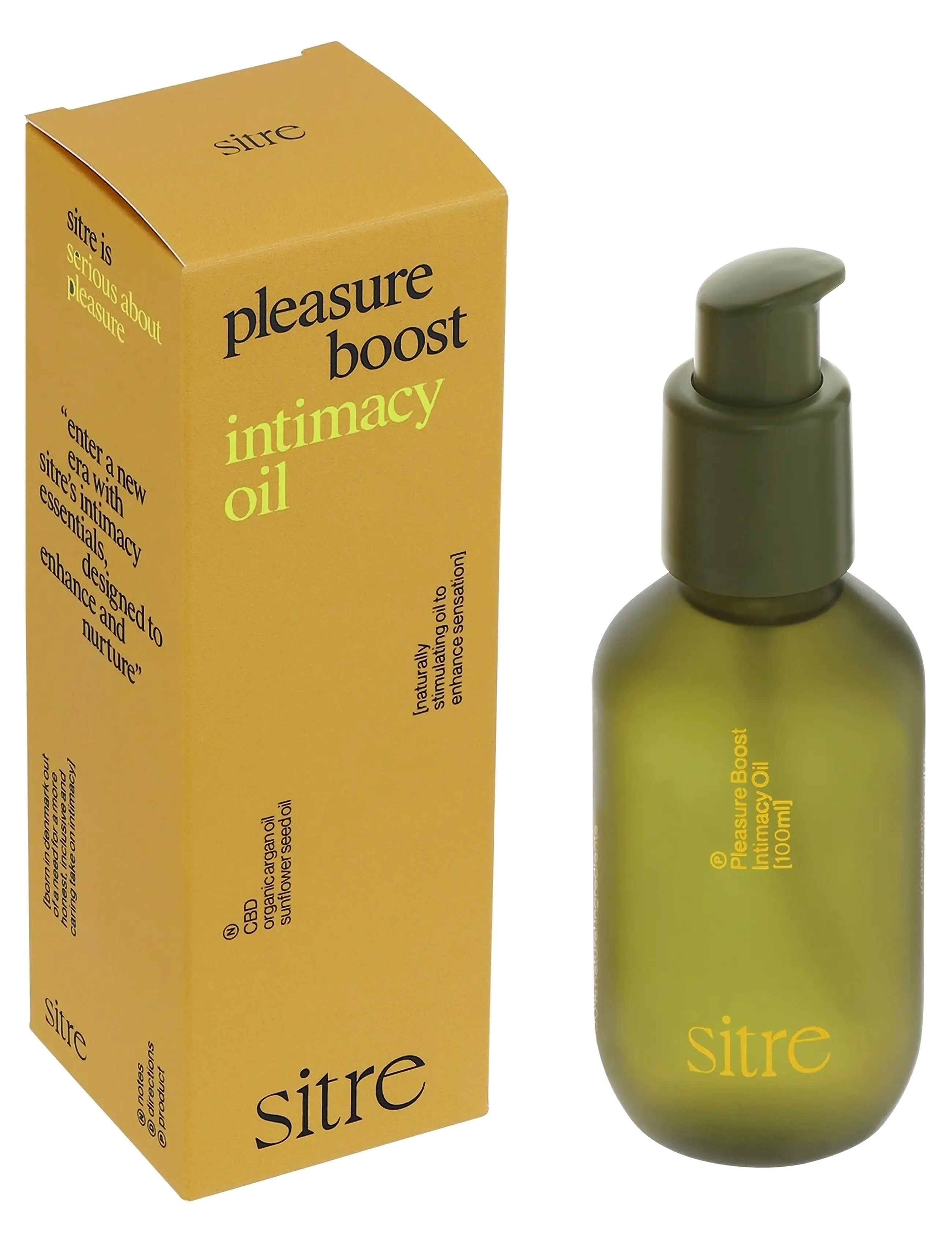 sitre Pleasure Boost - intimacy oil - Pakkumised - DARK YELLOW / yellow