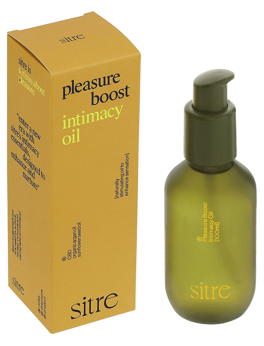 sitre - Pleasure Boost - intimacy oil - sex & intimacy - dark yellow - 1
