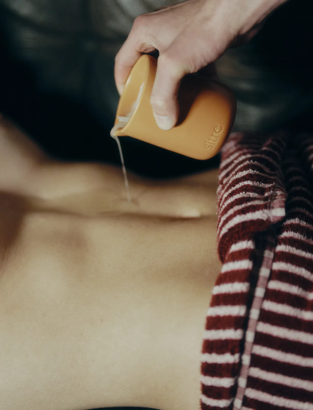 sitre - pillow haze - massage candle - kehaõlid - terracotta - 5