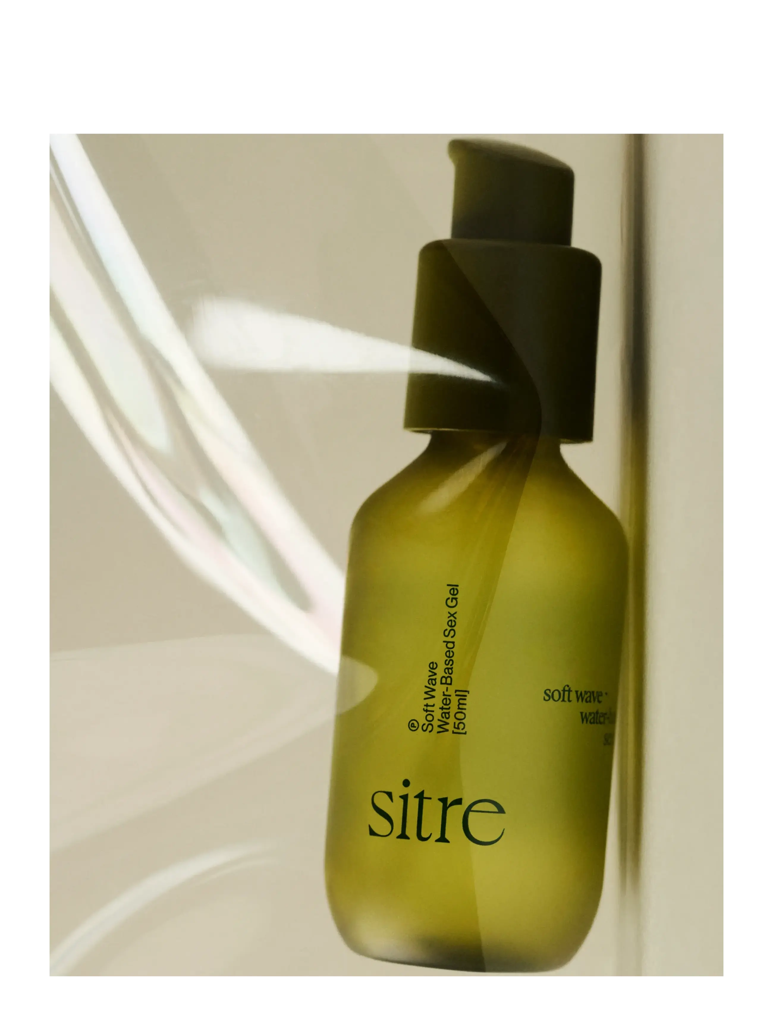 sitre - Soft Wave - water-based sex gel 50 ml. - glidecreme & olier - clear - 1
