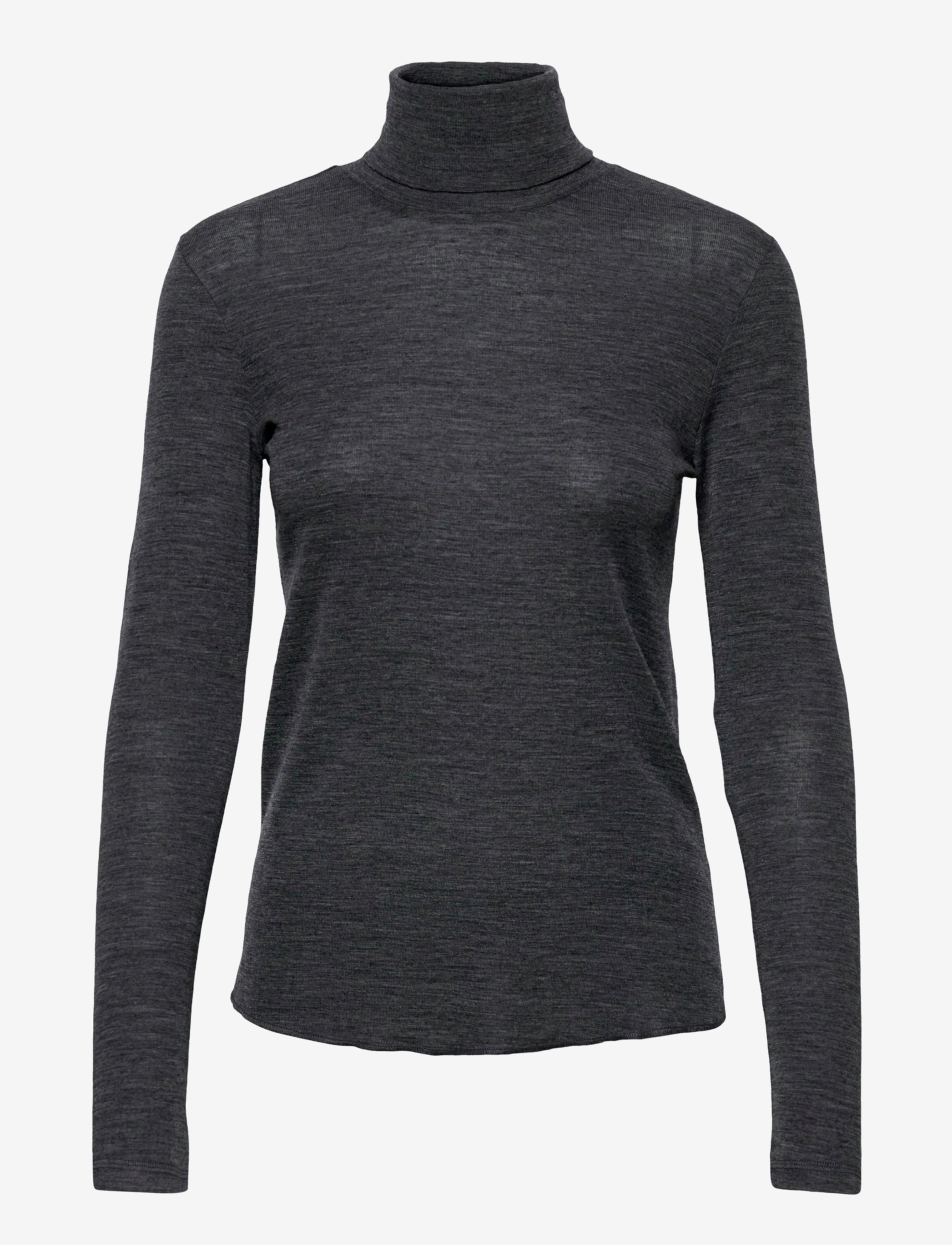 Six Ames WENDY - Turtleneck - DARK GREY MELANGE / grey