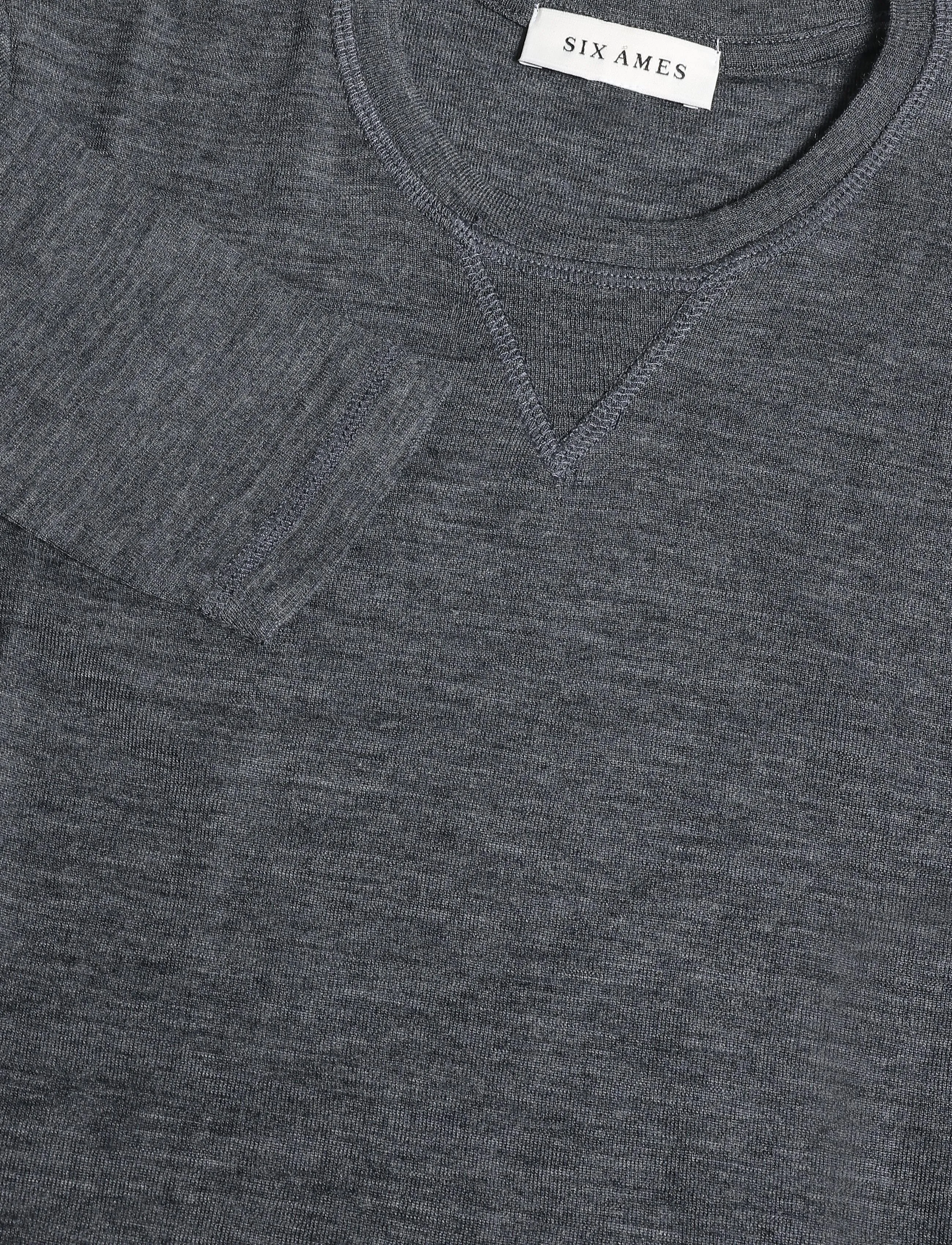 Six Ames - WIGGI - herbstliche kleidung - dark grey melange - 2