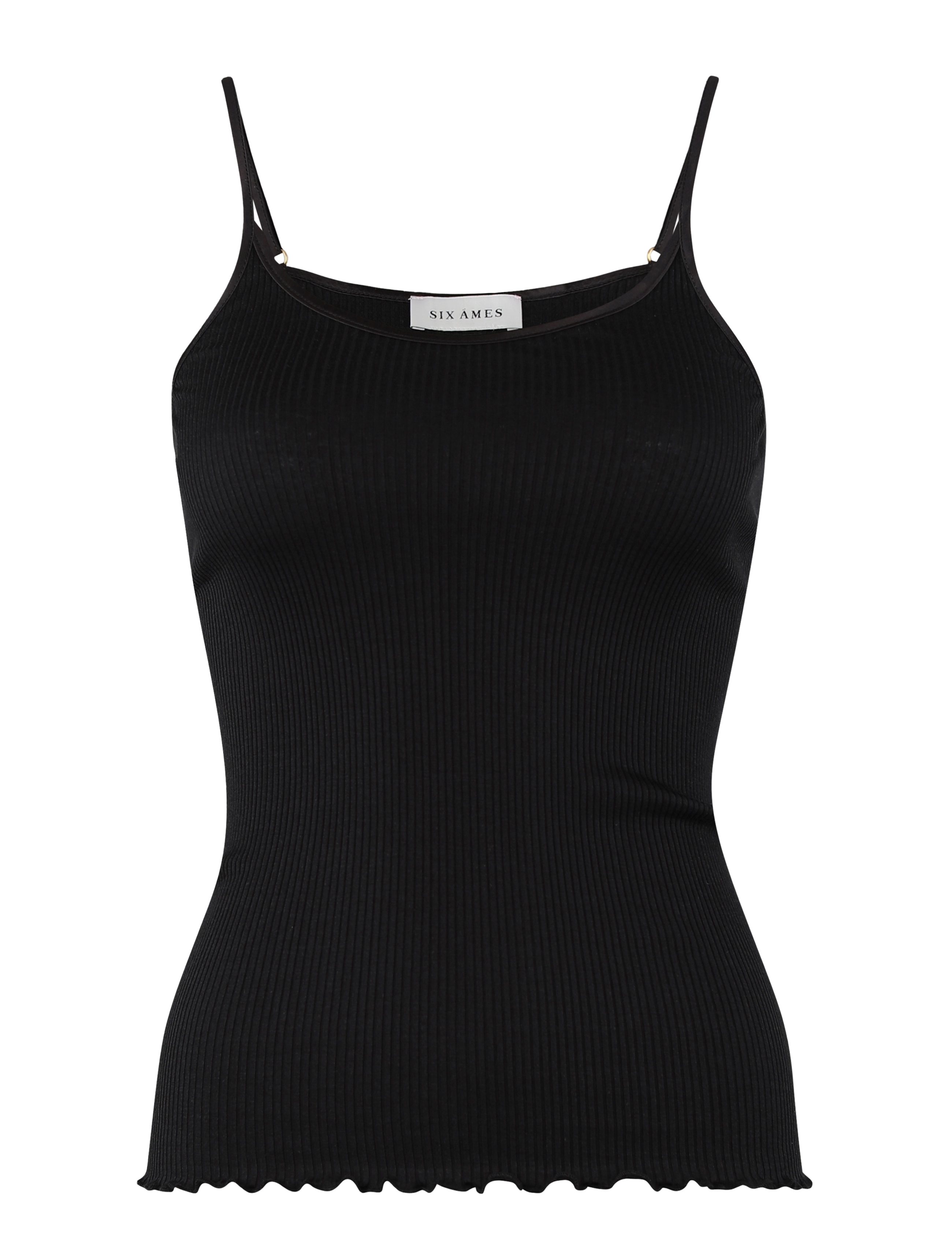 Six Ames LIV - Linnen - BLACK / black