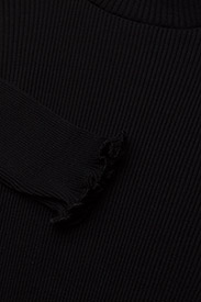 Six Ames - ROLLER - megztiniai su aukšta apykakle - black - 5