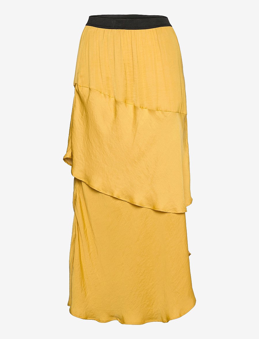 Six Ames - SAMOUR SPECIAL EDITION - maxi röcke - curry yellow - 0