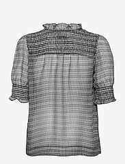Six Ames - UMA - short-sleeved blouses - fall check - 1