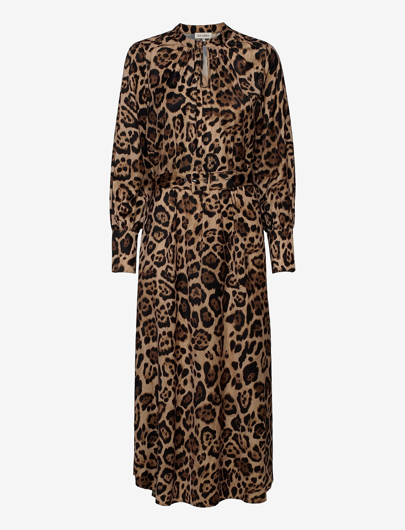 Six Ames - SANDRA - midi kjoler - leopard - 0