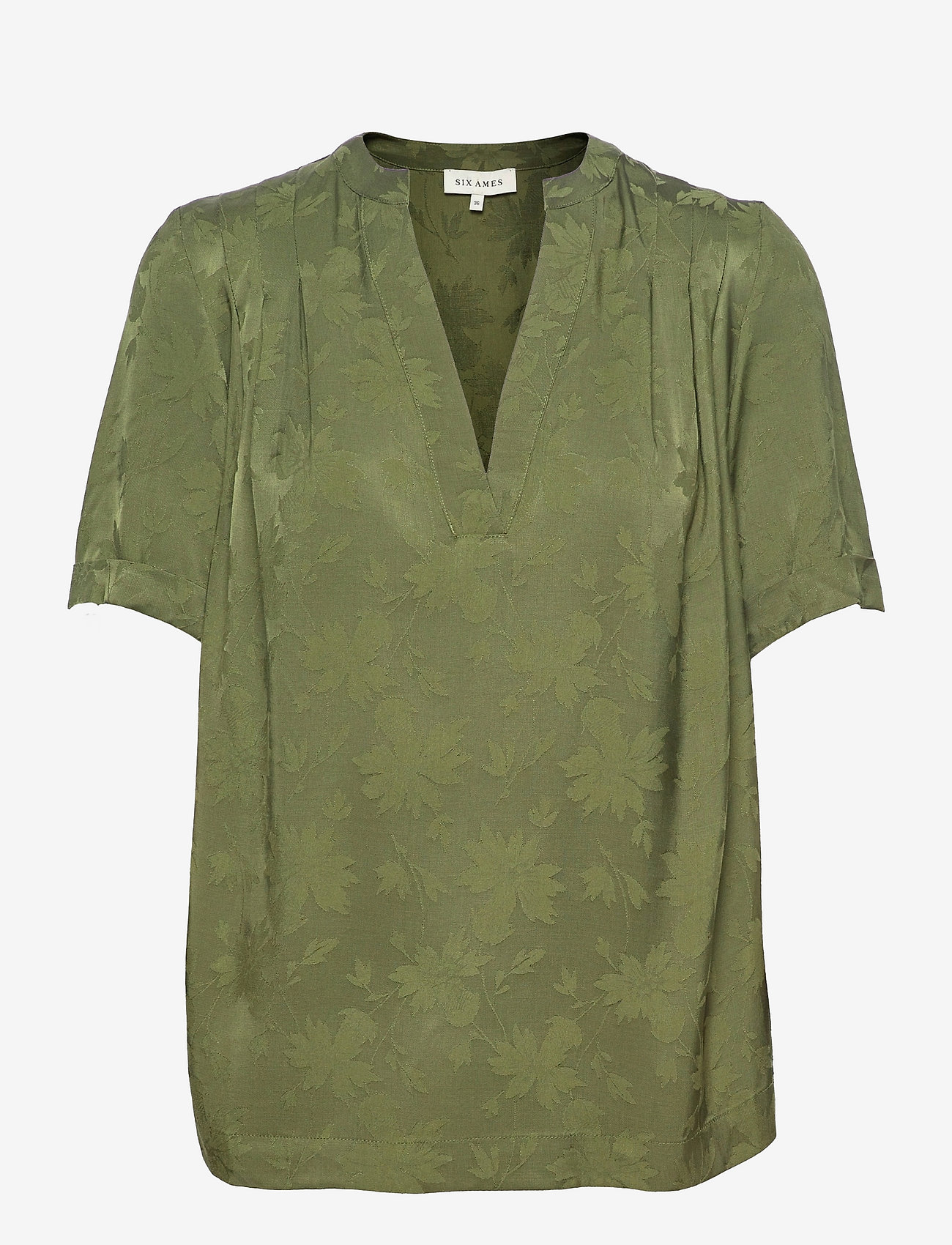 Six Ames - FITHA - blouses korte mouwen - fuffle green - 0