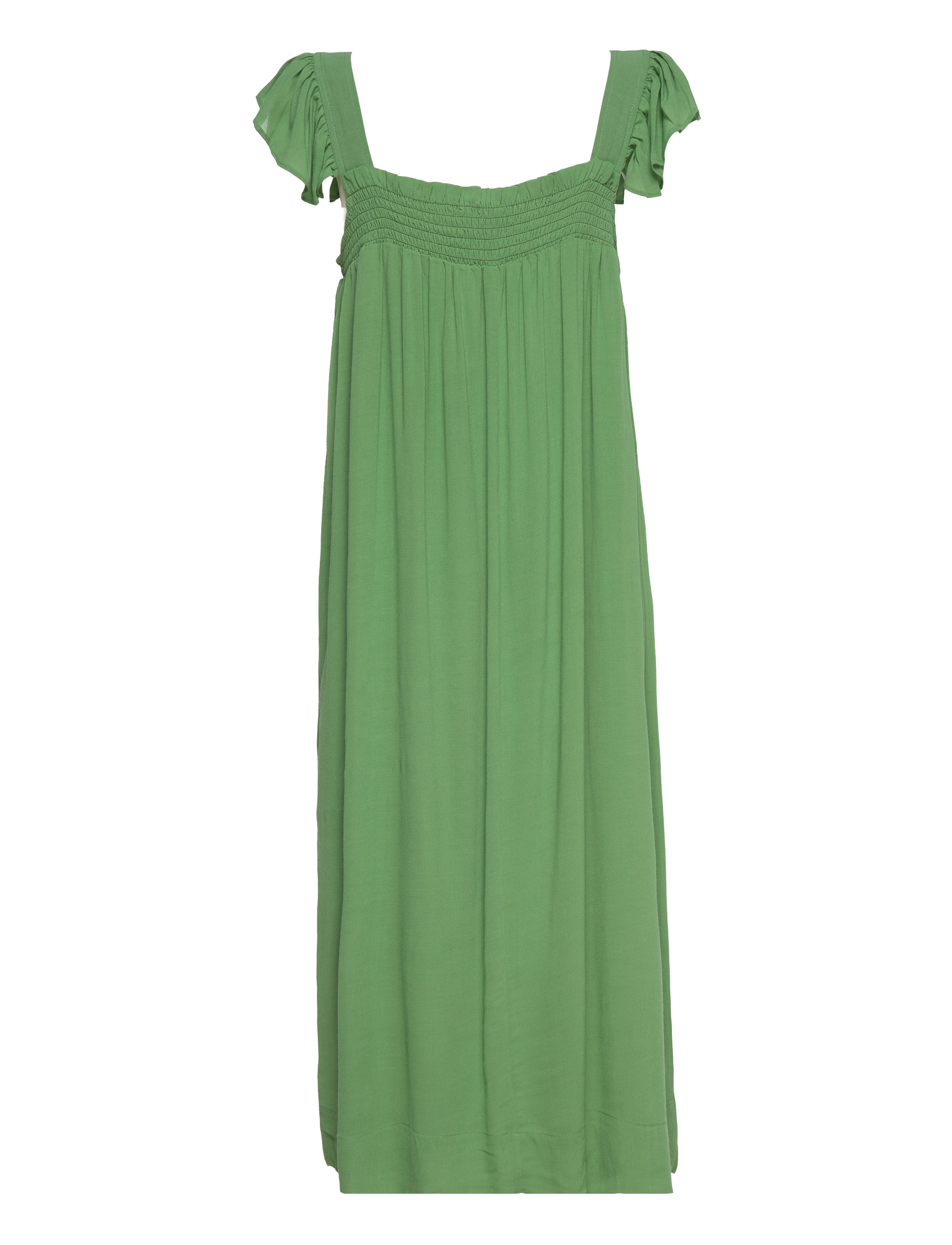 Six Ames - LAILA - midikleider - stone green - 2
