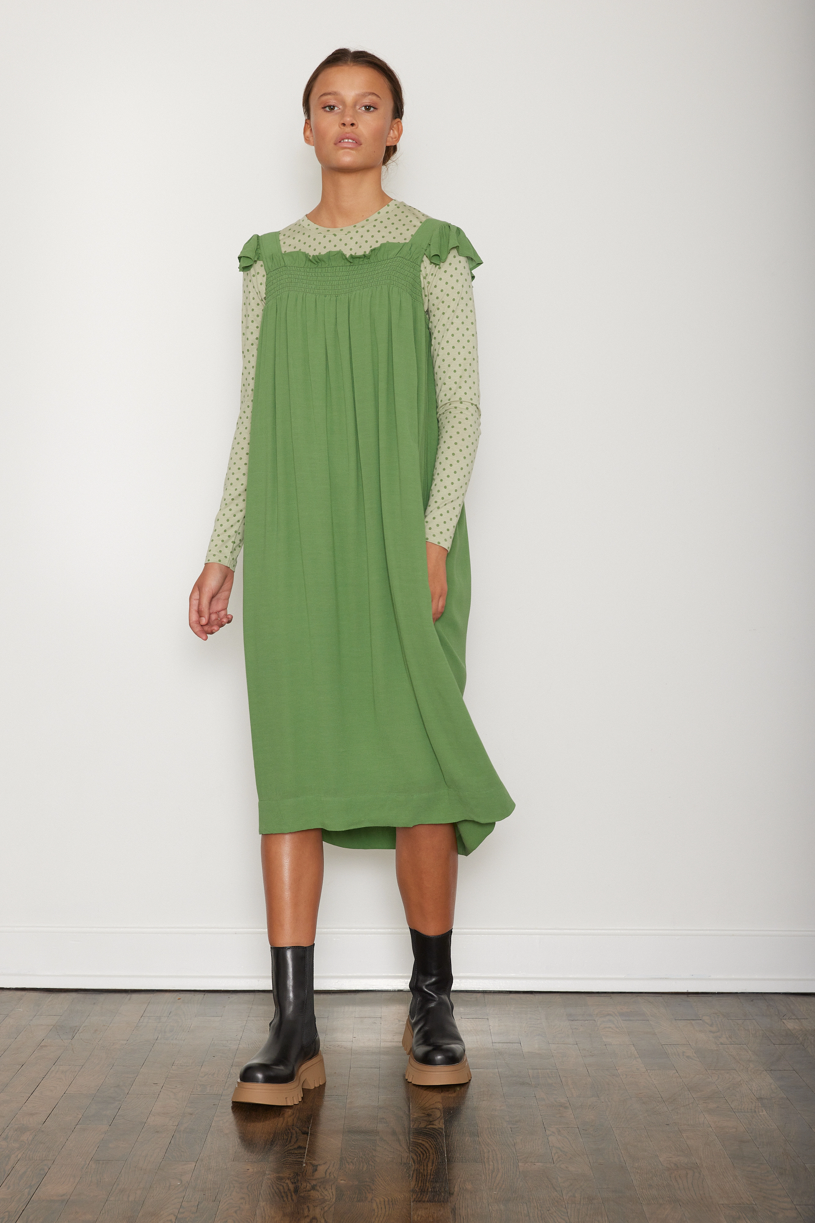 Six Ames LAILA - Modetrender - STONE GREEN / green