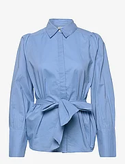 Six Ames - CHAPLIN SOLID - long-sleeved shirts - light blue - 0