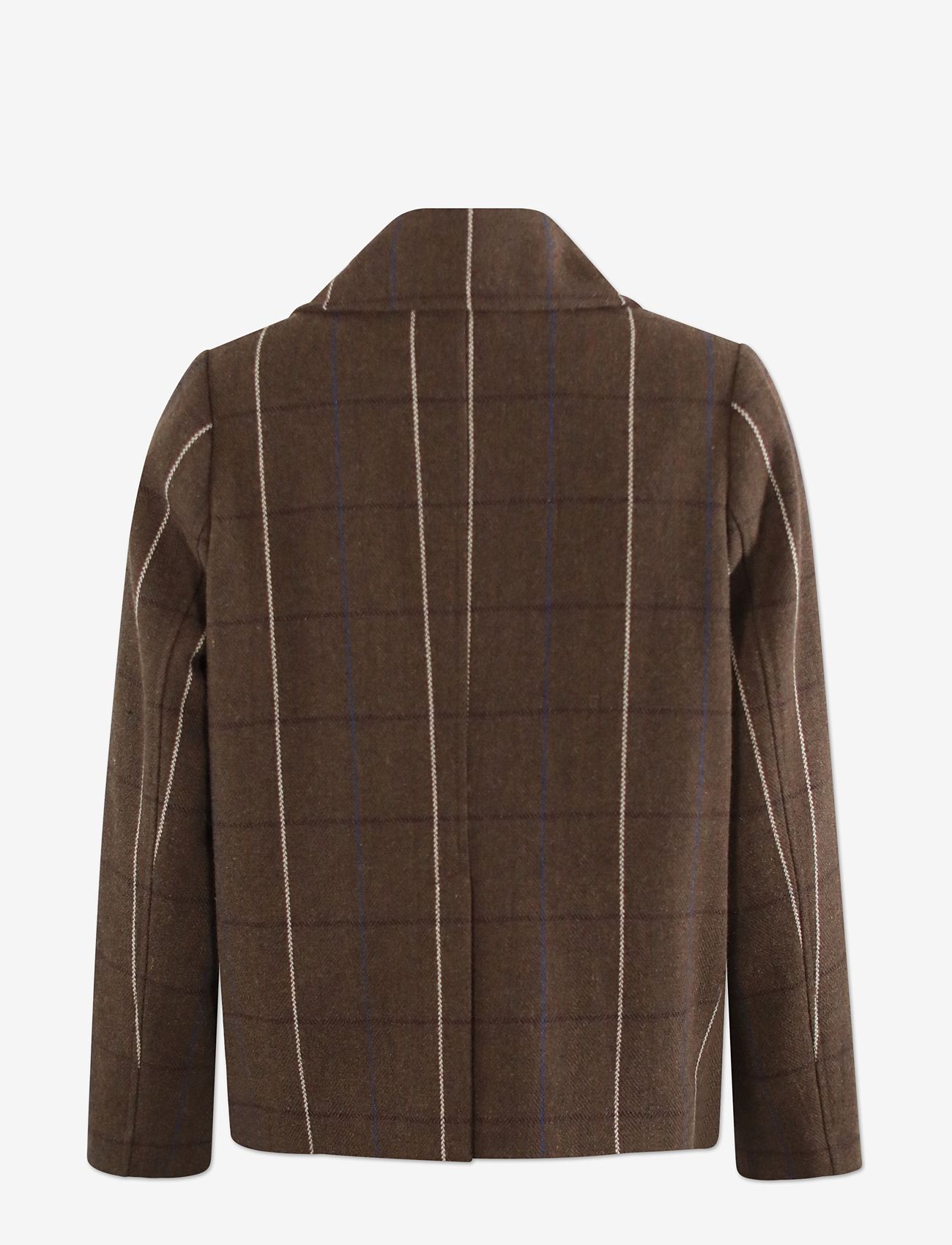 Six Ames - VICKI - einreihige blazer - brown english check - 1