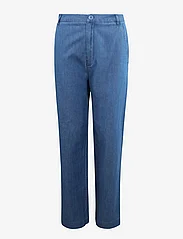 Six Ames - LITH - tiesaus kirpimo kelnės - denim blue - 0