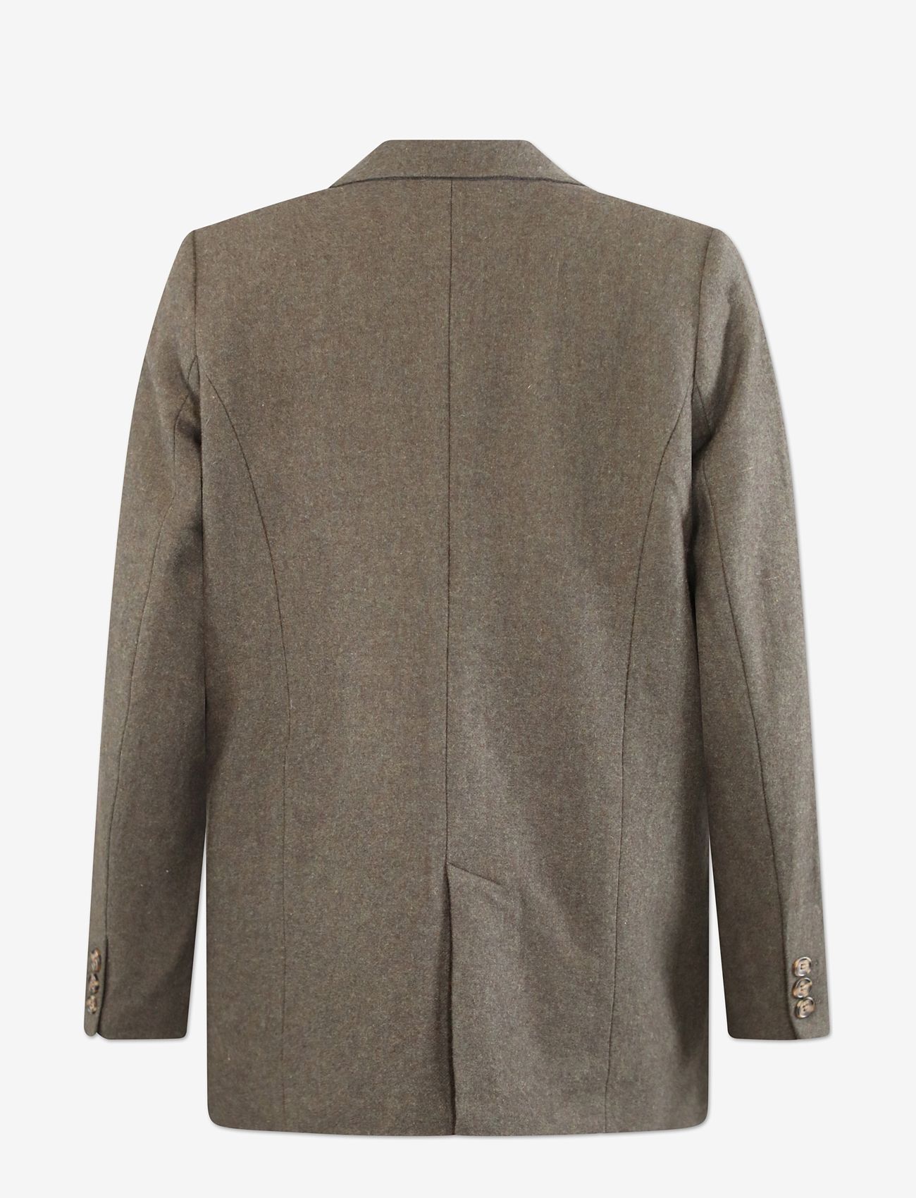 Six Ames - CINA - enkeltradede blazere - green melange - 1