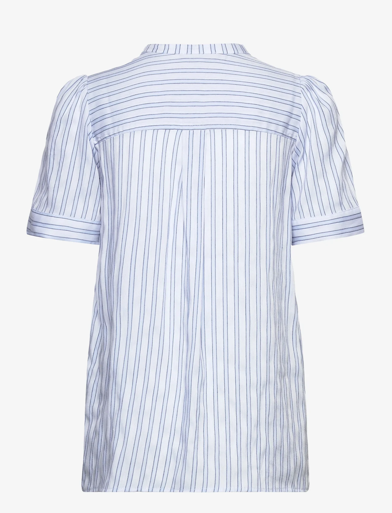 Six Ames - NORI - blouses korte mouwen - blue stripe - 1