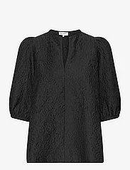 Six Ames - OLIVIAN - short-sleeved blouses - black - 0