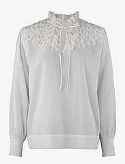 Six Ames - FRILLA - blouses met lange mouwen - off white - 0