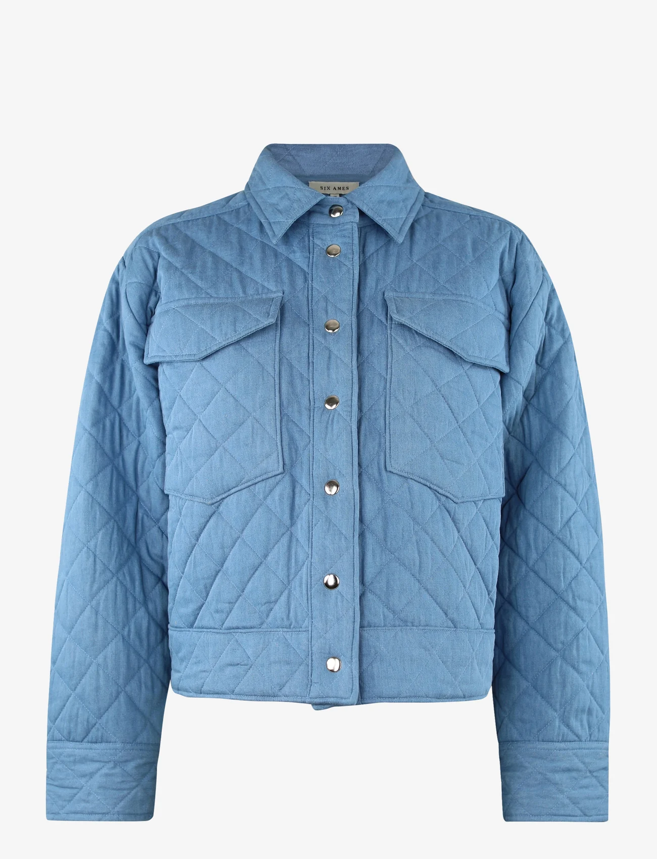 Six Ames - FRIDA - spring jackets - denim blue - 0