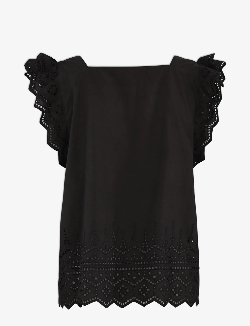 Six Ames - ELLY - t-shirts - black - 1