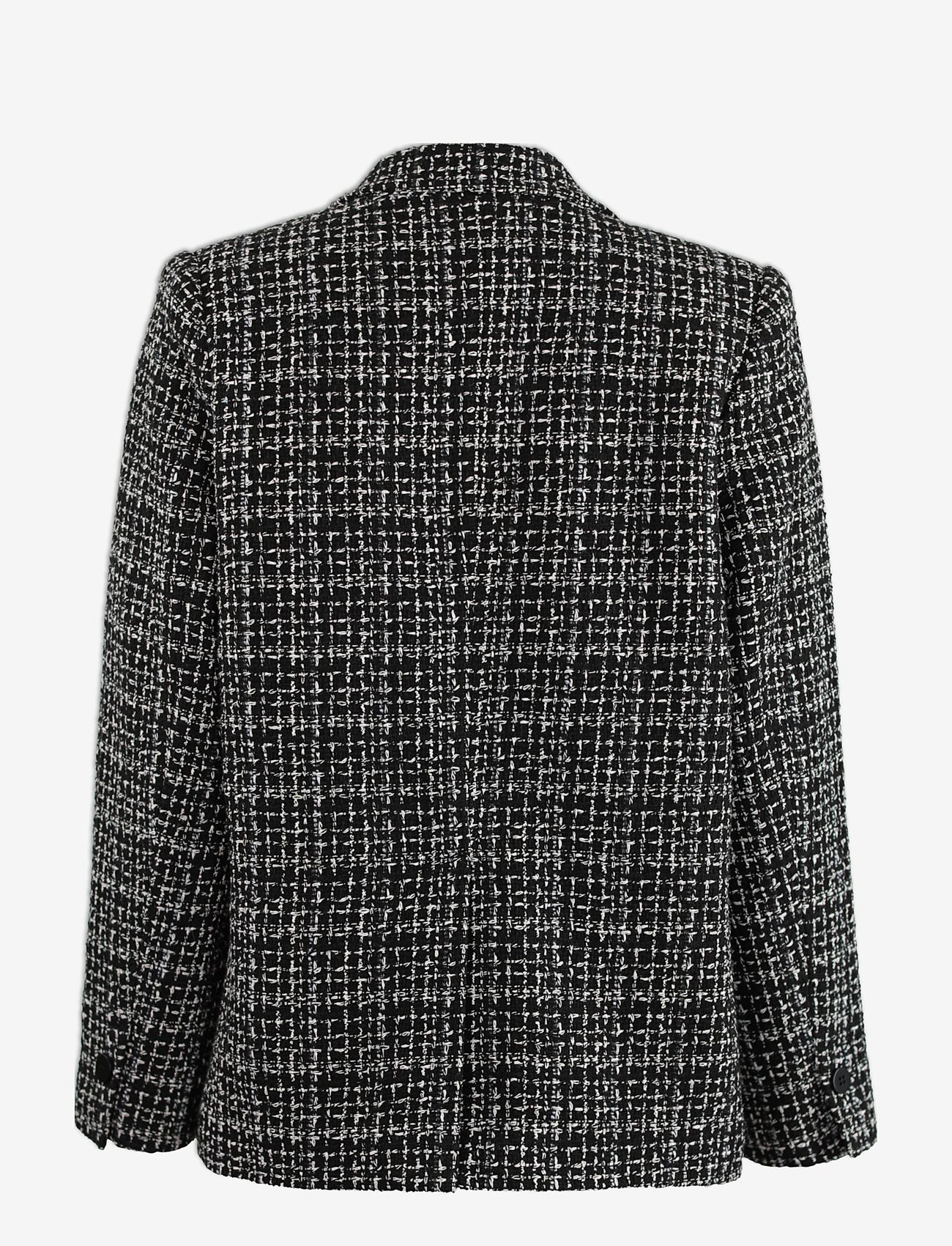 Six Ames - NELLIE - oversized blazere - salt & pepper - 1