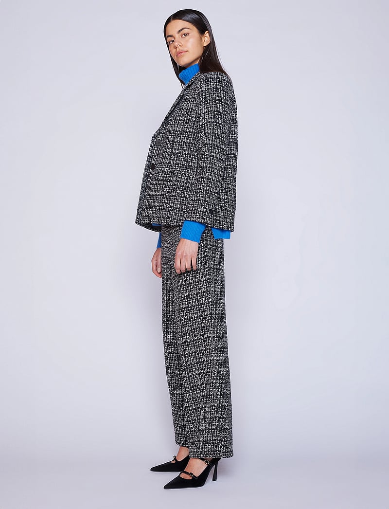 Six Ames - NELLIE - oversized blazere - salt & pepper - 3