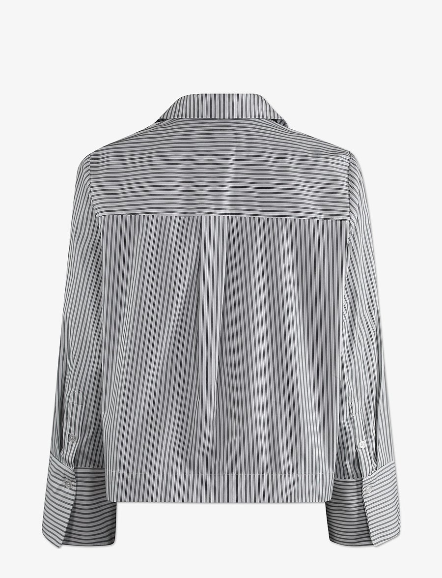 Six Ames - RAMONA - langärmlige hemden - black&white stripe - 1