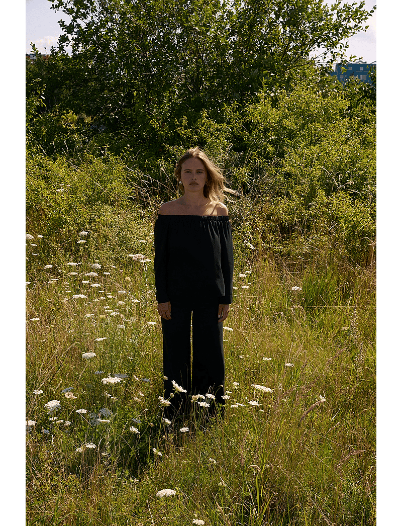 Six Ames - NUUBA - langærmede bluser - black - 0