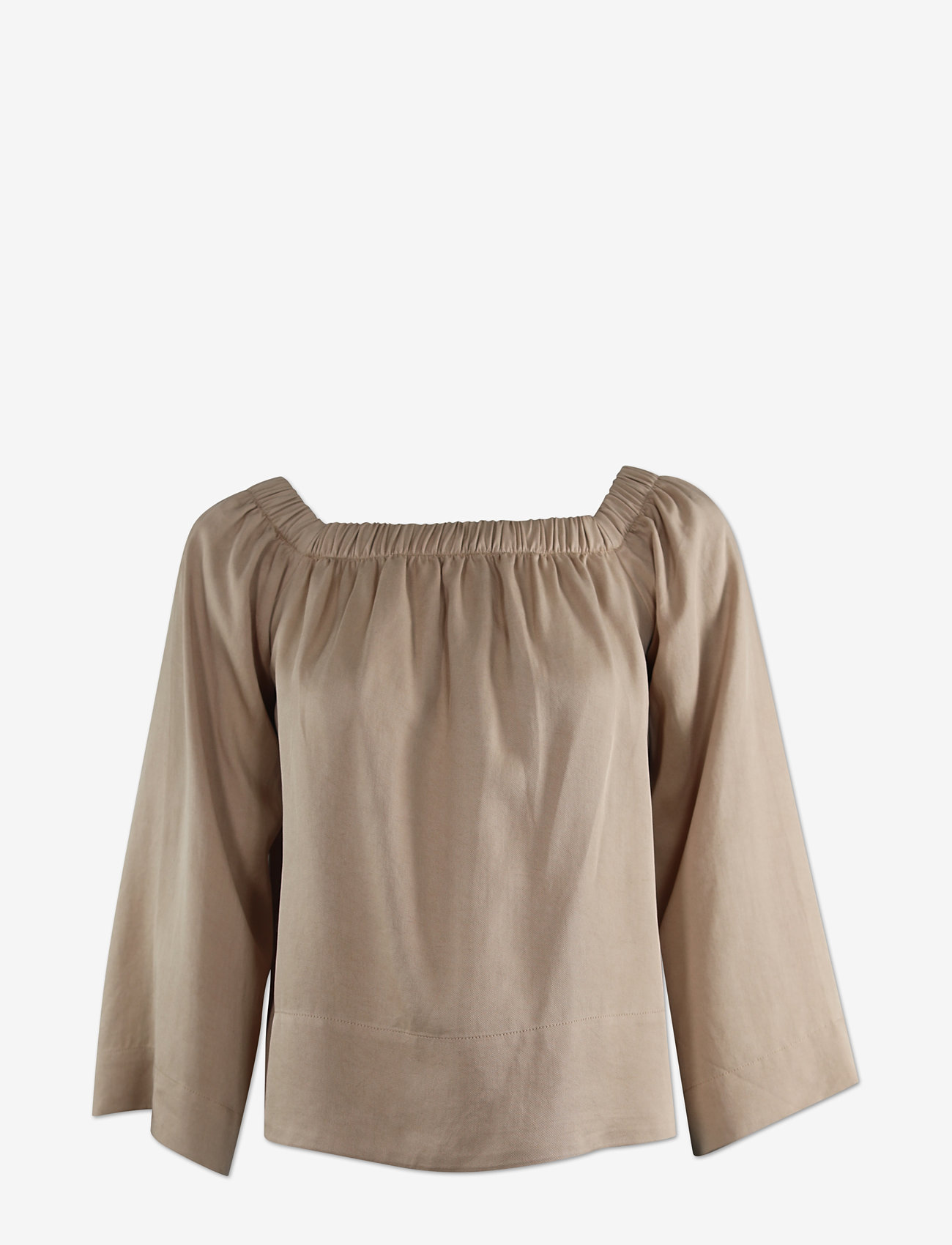 Six Ames - NUUBA - långärmade blusar - sesame - 0