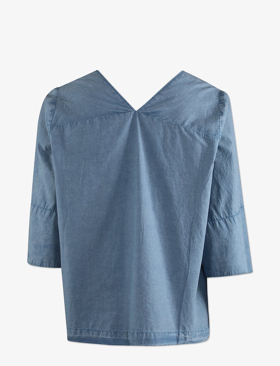 Six Ames - MAUDE - kortærmede skjorter - powder blue - 1