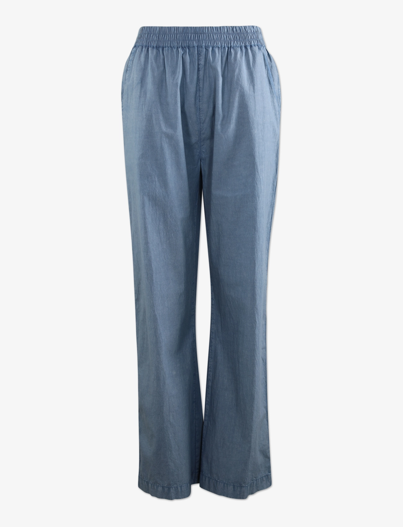 Six Ames Zappa, 38, Trousers, Blau - Wide Leg, Frauen