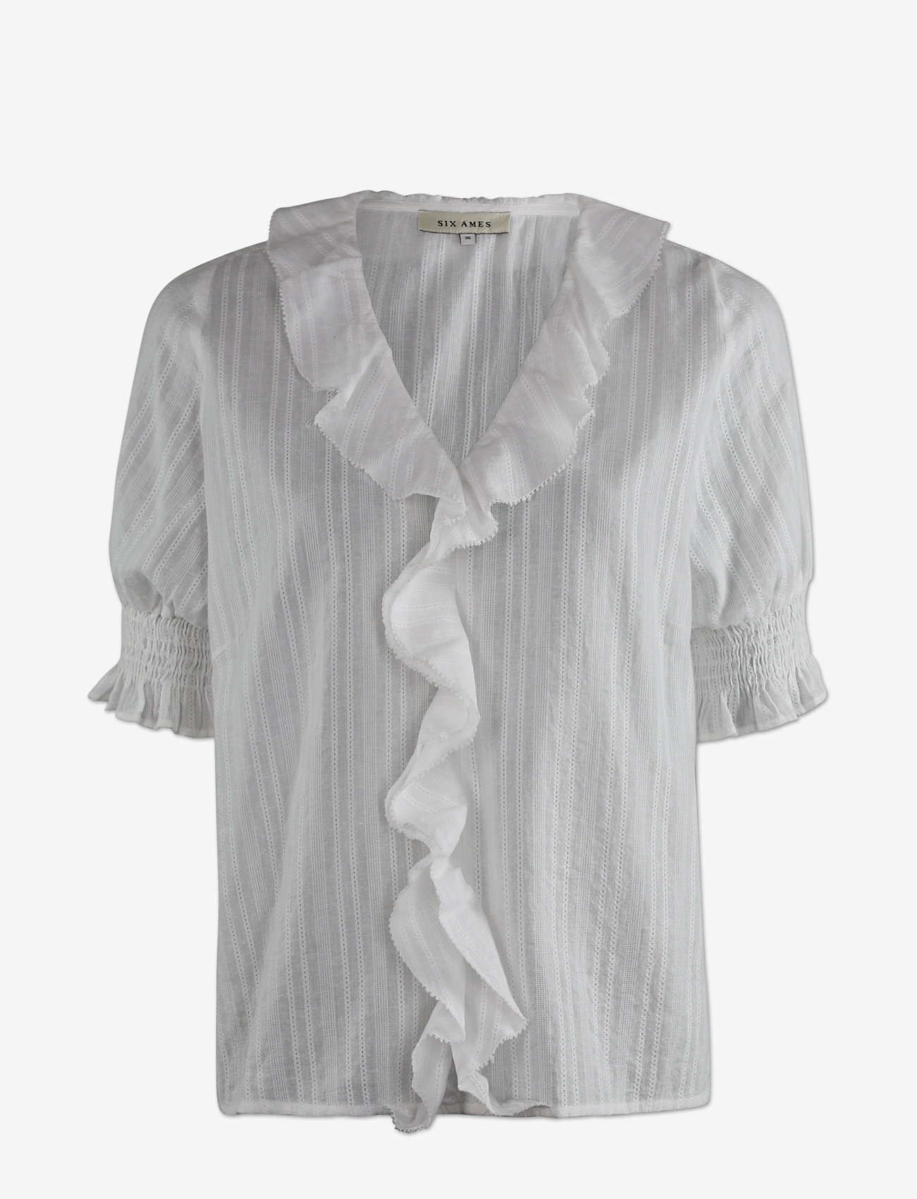 Six Ames - JULIE - lühikeste varrukatega pluusid - snow white - 0