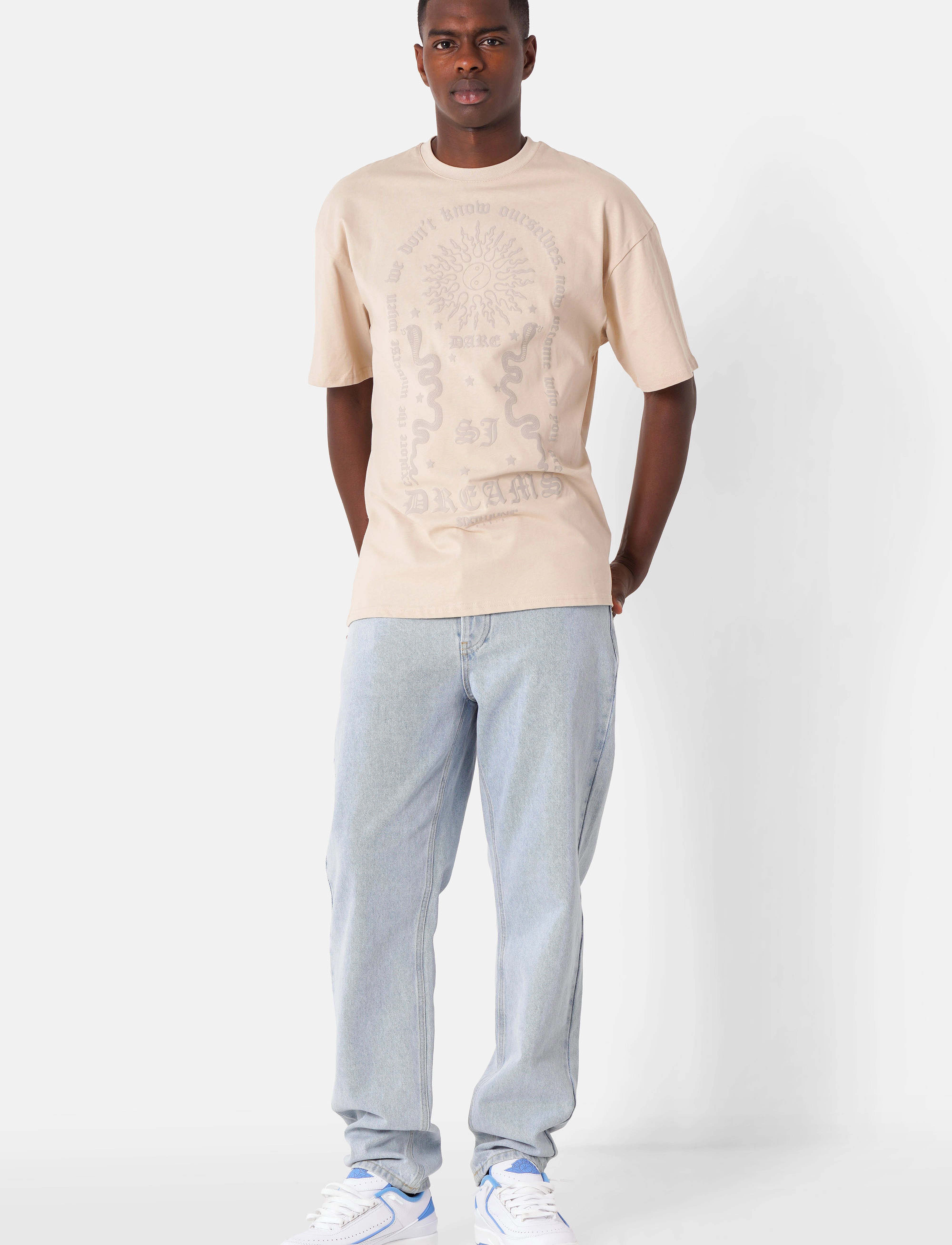 SIXTH JUNE - DREAMS PUFF PRINT SS TSHIRT - grei - 3